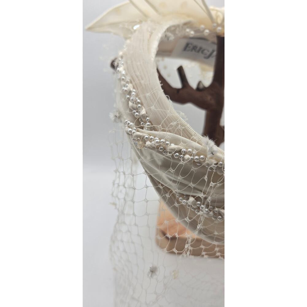 Eric Javits VTG Ladies Hat With Lace Vintage Great Pre Loved Condition - Picture 5 of 15